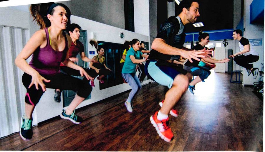 Clase grupal en The Fit Center