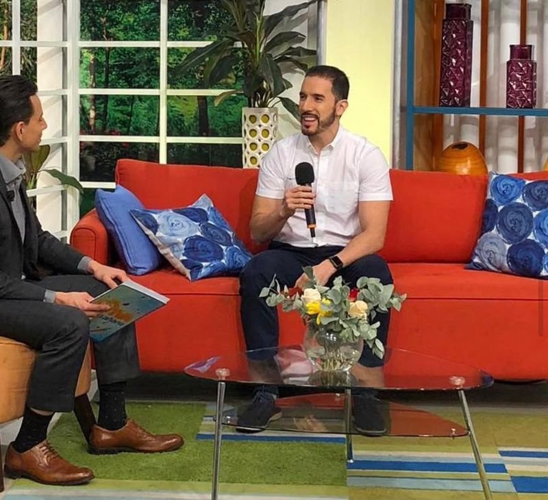 Entrevista de Juan Pablo Zelaya en televisión